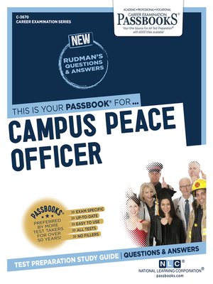 cover image of Campus Peace Officer
